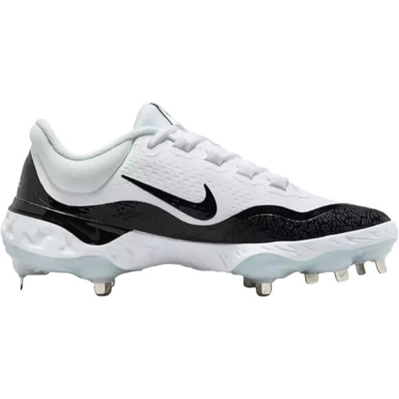 Nike Mens Alpha Huarache Elite 4 Metal Baseball Cleats FD2745-101 Black Size 7 main image 5